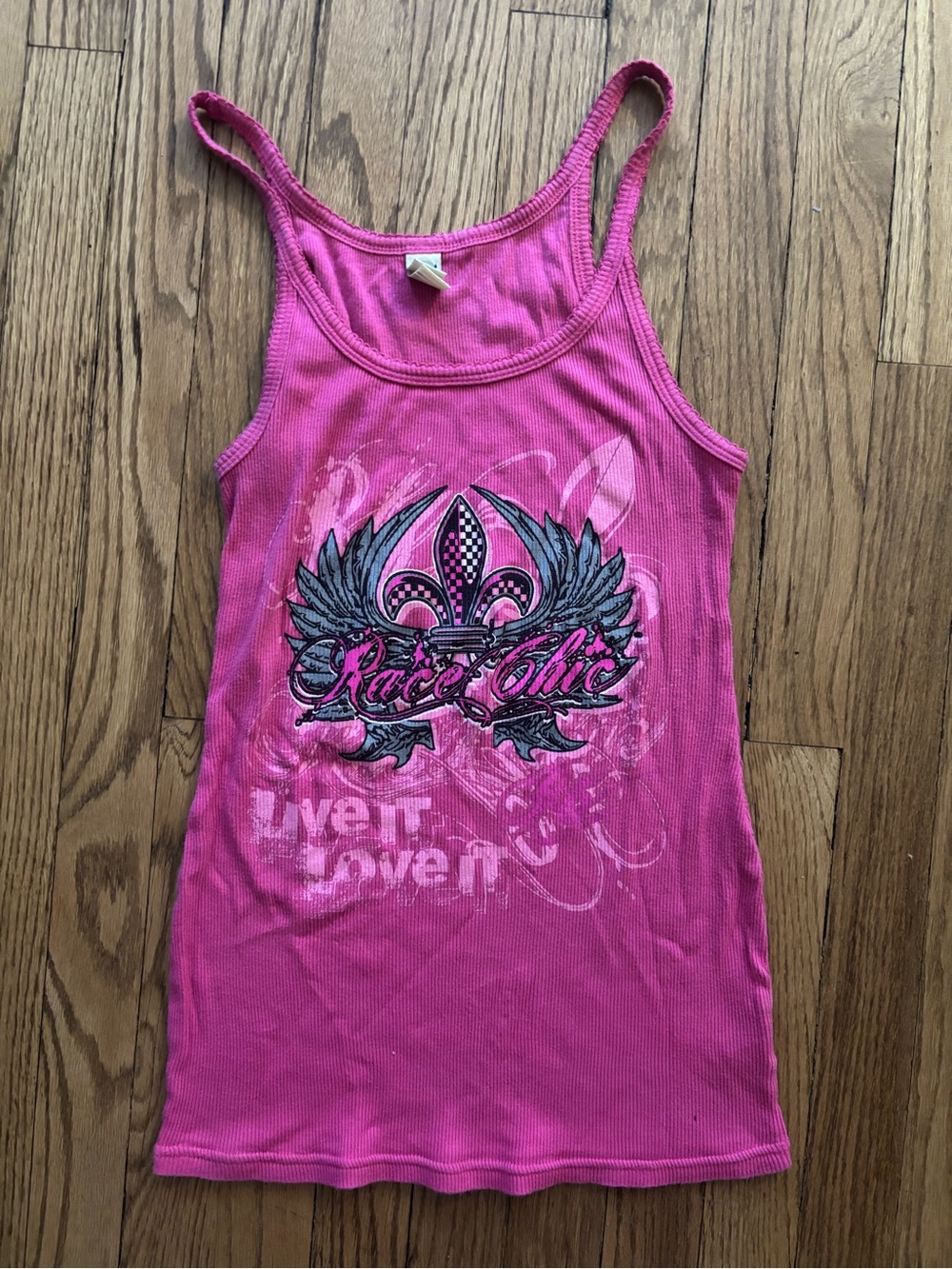 race chic graphic tank